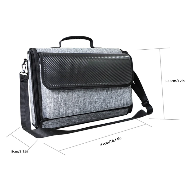 

2021 New Game Console Bag Waterproof Storage for PS5 Wireless Controller Hard Case Game