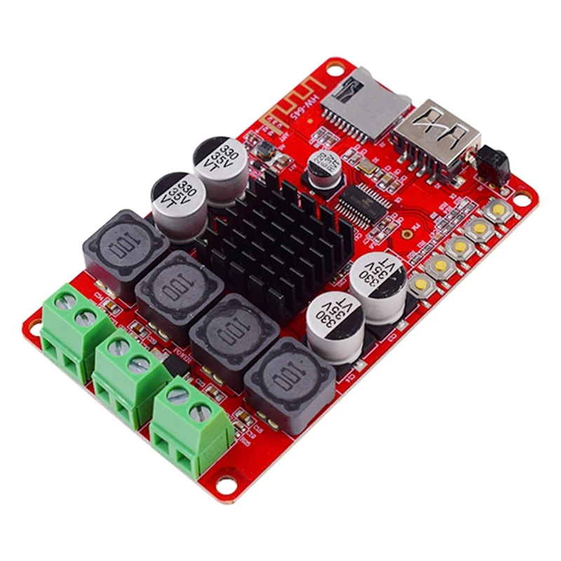 TPA3116 2X50W Hot Hf183 Плата усилителя цифрового модуля приема Bluetooth|Общественное вещание|