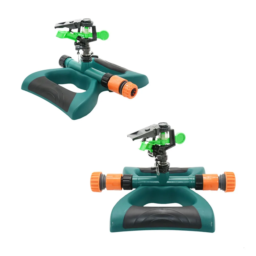 

360 Degree Rotating Lawn Sprinkler With Nozzle Holder Connector Rotate Rocker Arm Farm Irrigation Sprinkler 1pcs