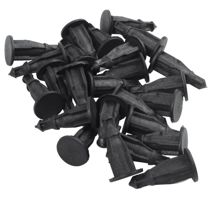 25 шт Пластиковые защелкивающиеся в автомобильный бампер крыло двери заклепки