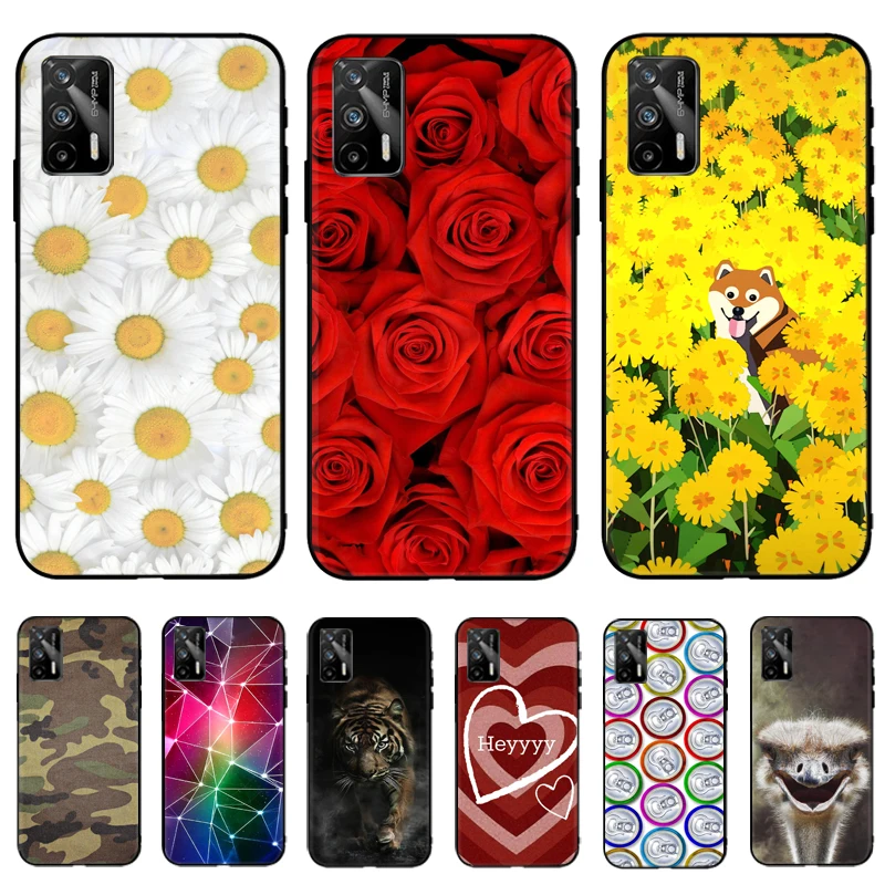

For OPPO Realme GT 5G Phone Case For Realme GT Neo Case Soft Touch TPU Silicon For Realme GT 5G Neo Ultra-Thin Cases Black