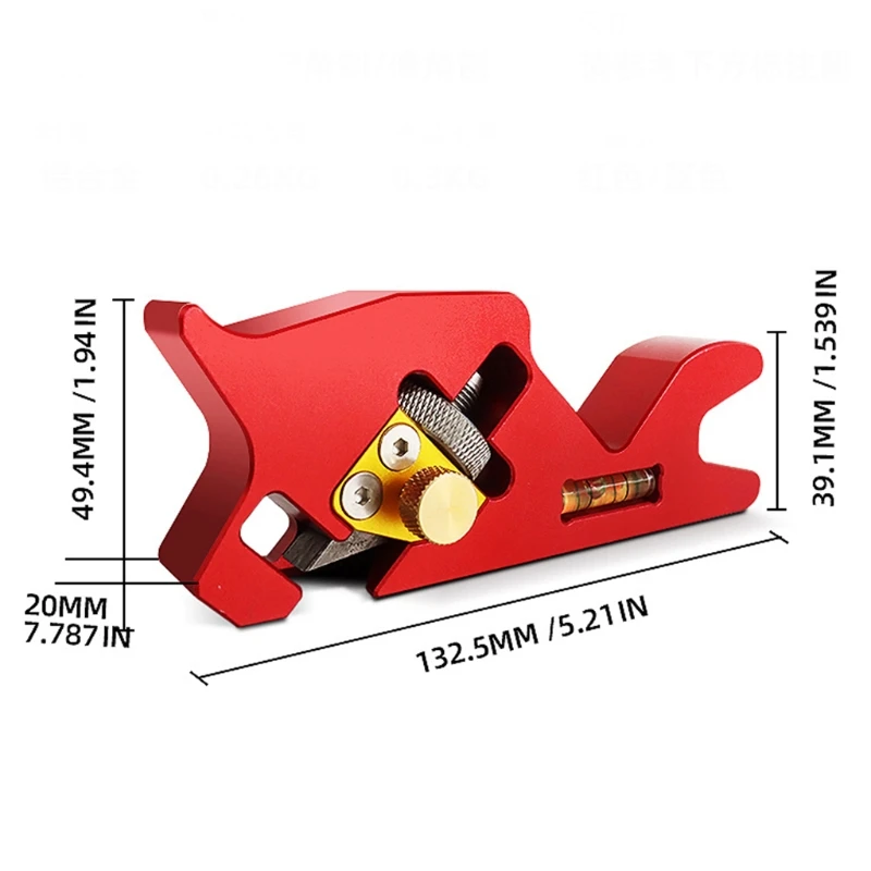 

Woodworking Corner Flattening Toolfor Woodworking Work Bench Suitable for Quick Connection of Furniture Gift for friends
