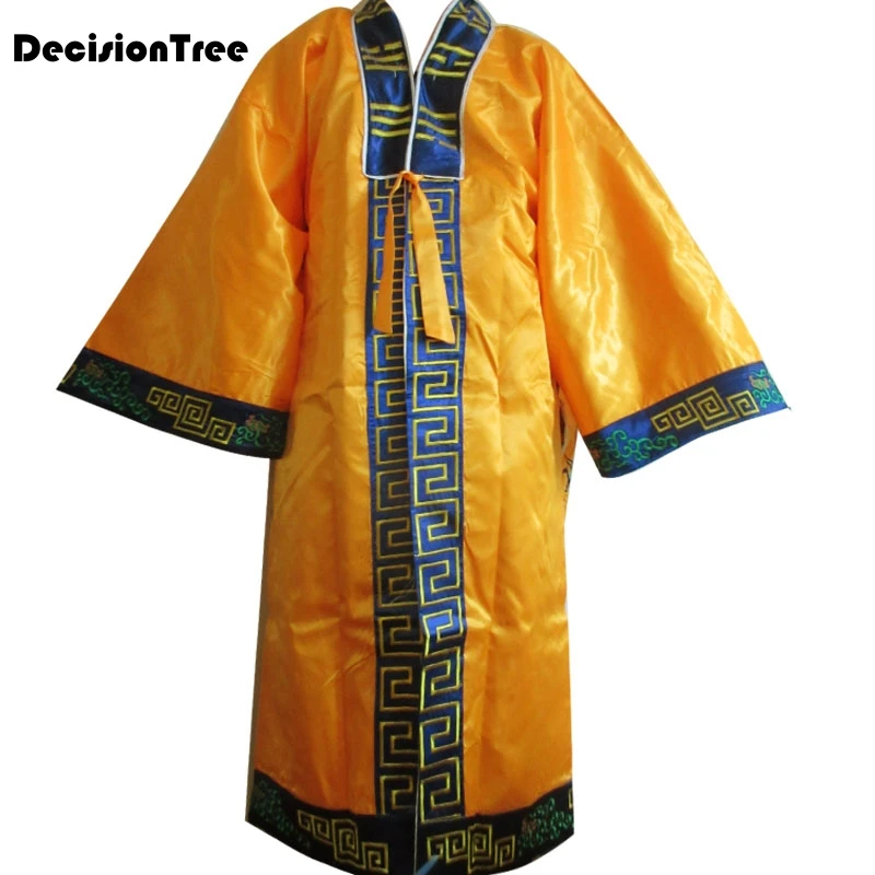 Фото 2021 мужские хлопковые кунг-фу тайские униформы taoist robe crosstagown wing chun Костюмы Одежда зеленые белые красные синие №2