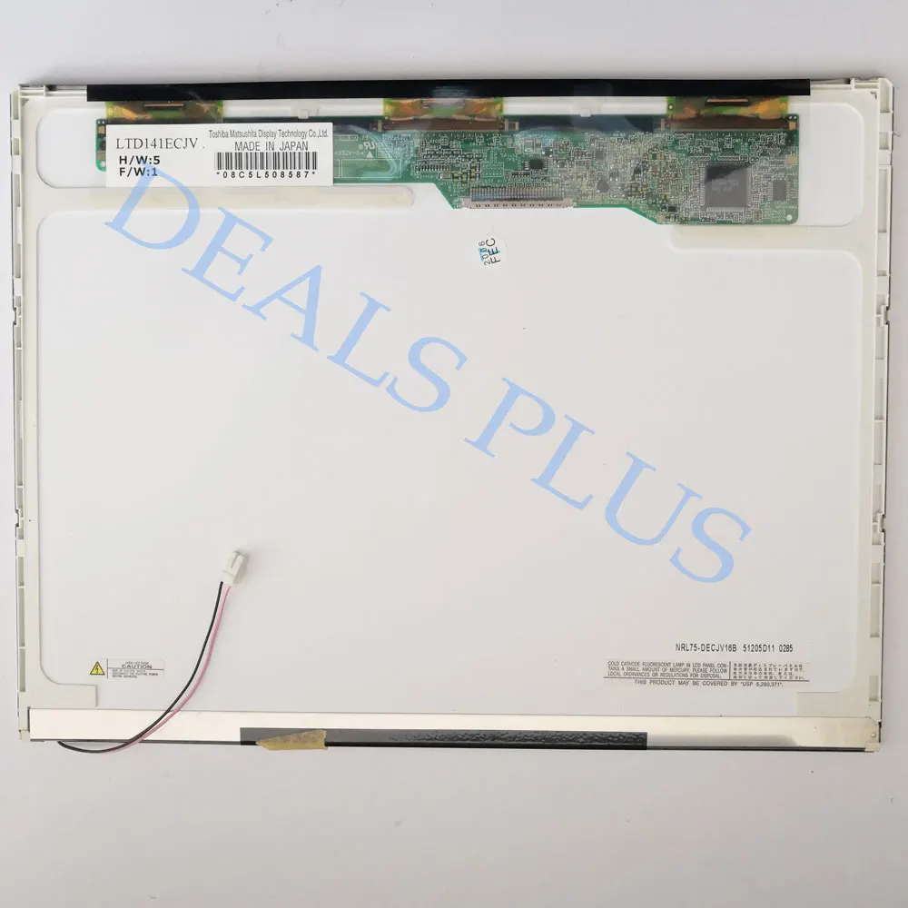 

Запасной ЖК-экран LTD141ECJV 30Pin 14,1 дюйма