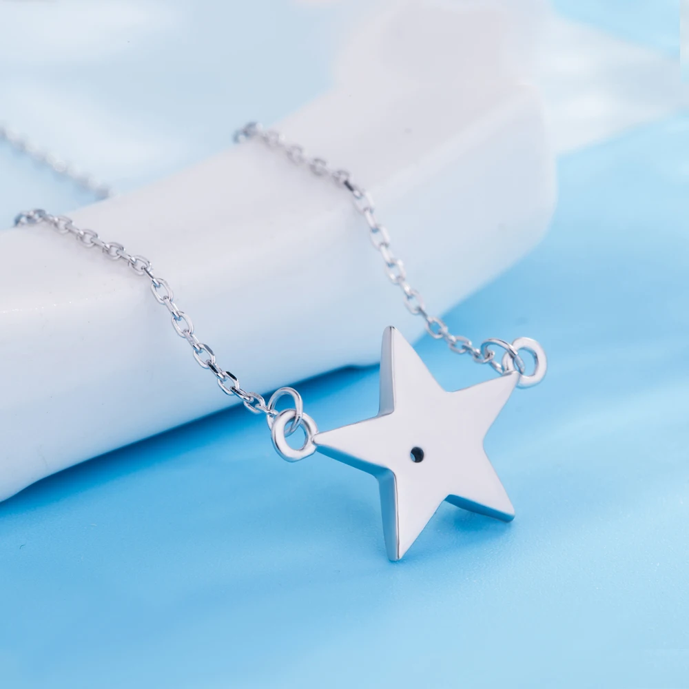 Женская короткая цепочка подвеска в виде пентаграммы ожерелье подарок чокер из