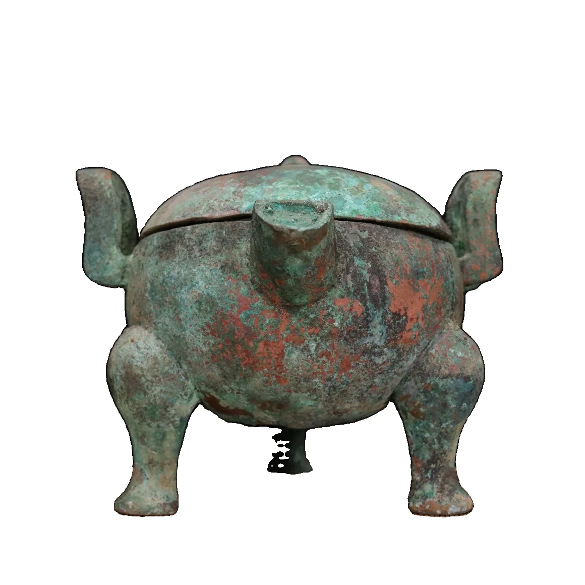 

Обложка LaoJunLu Han бронзовая фигурка периода династии с тремя ножками, имитация античной бронзы, коллекция шедевров китайского солдатика