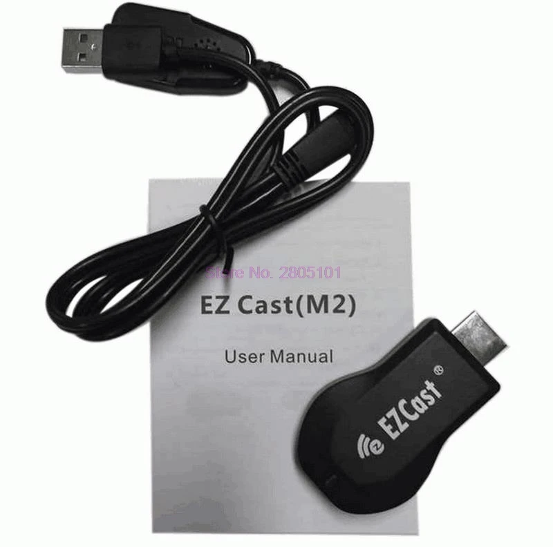 

by dhl or ems 50pcs M2 upgrade version EZcast media player TV push google dongle DLNA Android IOS HDMI