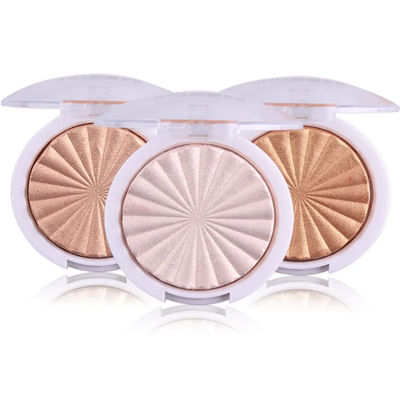 

Highlighter Shimmer Bronzer Face Makeup Palette Pink Gold Powder Glow Face Contour Concealer LongLasting Diamond Primer Cosmetic