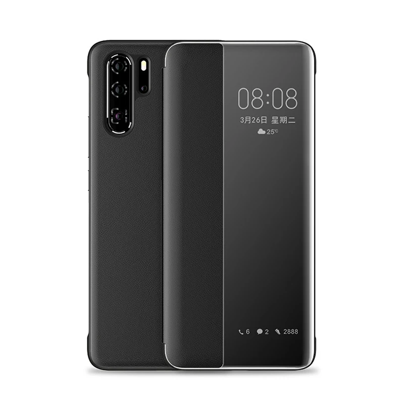 Чехол для huawei p30 p20 p10 lite pro Smart Flip Phone Cover корпус Plus p 30 20 p30lite light Funda Coque Capa|Бамперы| |