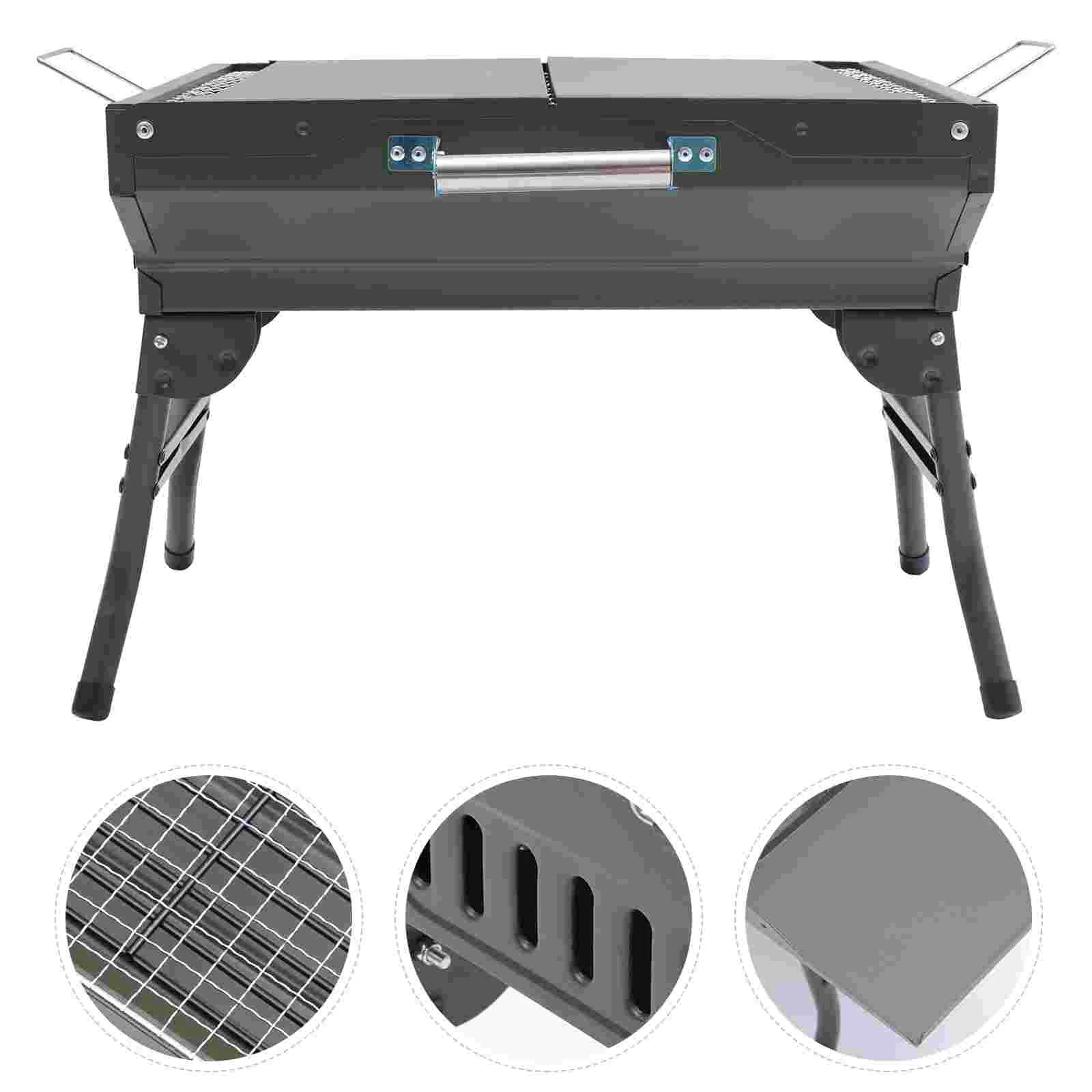 

1 шт. изысканный гриль для барбекю, прочный походный гриль, Высококачественная стойка для барбекю