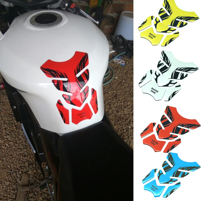 

For YAMAHA MT-07 MT-09 MT-03 MT-25 YZF R1 R3 R6 R25 FZ1 FZ6 Motorcycle Tank Pad Fish Bone Protector Decal Gas 3D Fish Stickers