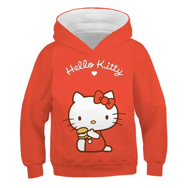 

3D Print New cat Hoodies Casual Long Sleeve Boy Girls Clothes Kawaii lovely Hoodies Harajuku Style Toddler Child Sportswear
