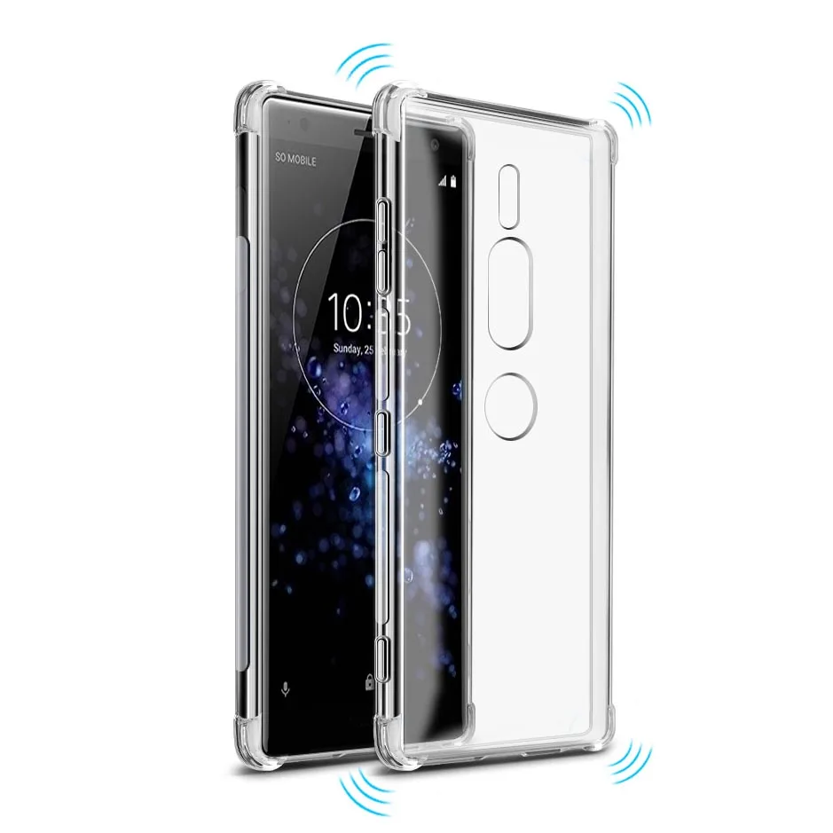 Задний Чехол для Sony Xperia XZ2P чехлы телефонов усиленные углы сотовые телефоны
