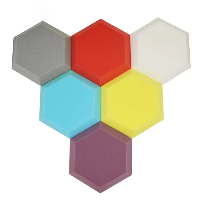 3/6/9/12PCS 150x50mm Studio Acoustic Foam Sound Proofing Protective Sponge Soundproof Absorption Treatment Panel Sealing Strips