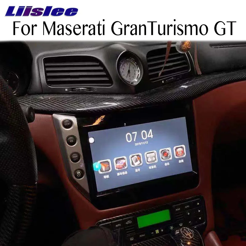 Для Maserati GranTurismo GT 2007 ~ 2019 NAVI LiisLee Автомобильный мультимедийный GPS AC сенсорный экран
