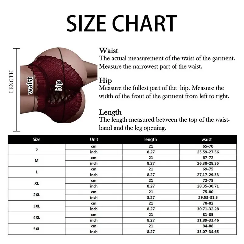 

2Pcs Sexy Panties Women High Waist Lace Thongs And G Strings Underwear Ladies Hollow Out Underpants Intimates Lingerie Woman