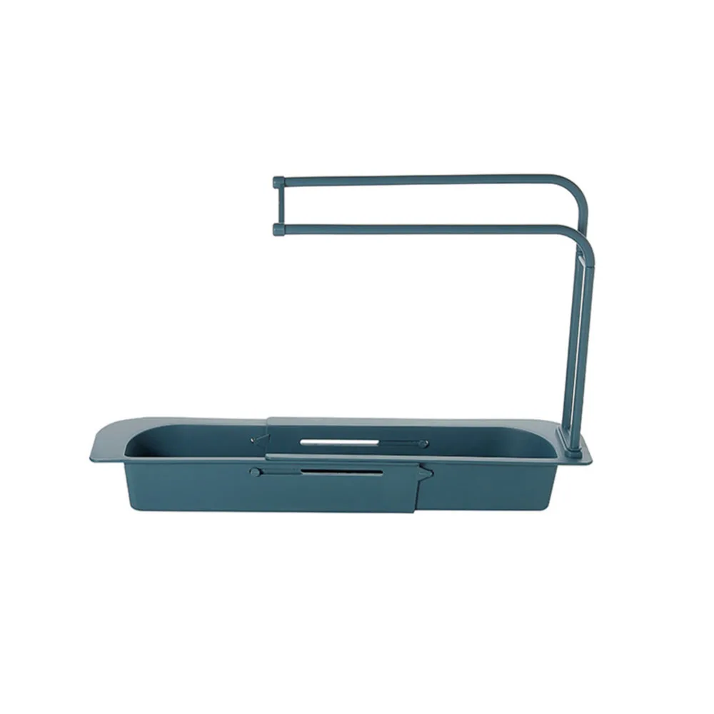 

Telescopic Sink Storage Rack Holder Expandable Drain Basket Adjustable Sponge Rag Shelf Home Kitchen Accessories