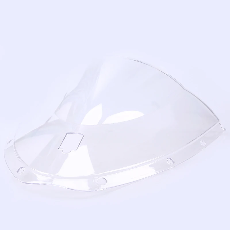 Горячая Распродажа ABS мотоциклетные двойные Пузырьковые черные ветровое стекло