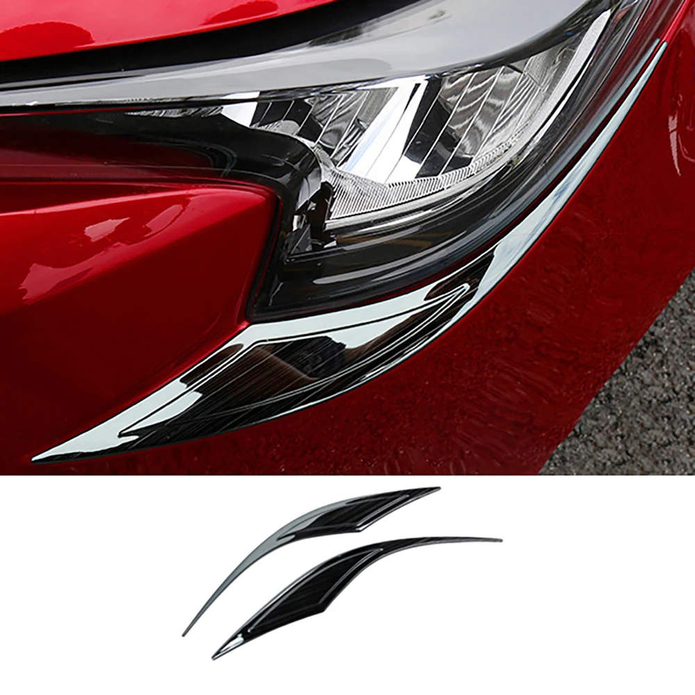 

Хромированная накладка на голову для Toyota Corolla (седан) Hybrid 2019 2020, 2 шт./лот