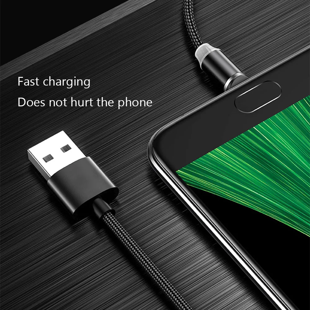 Магнитный usb кабель для быстрой зарядки USB Type C магнитное зарядное устройство Micro