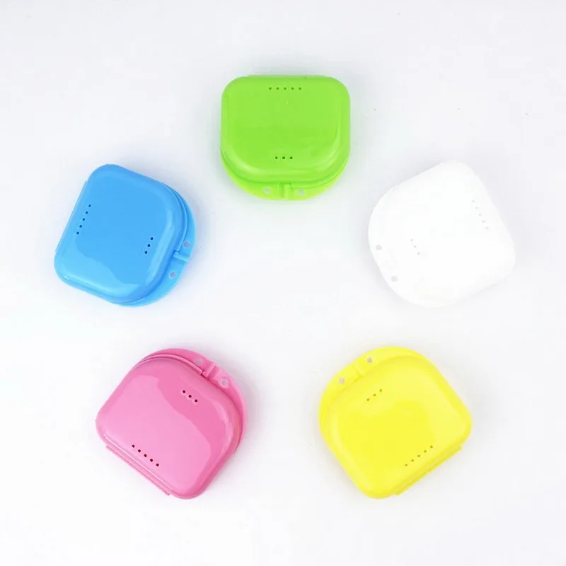 

1Pc Denture Bath Box Organizer False Teeth Cleaner Appliance Container Storage Boxes Denture Bath Storage Box Case For Things