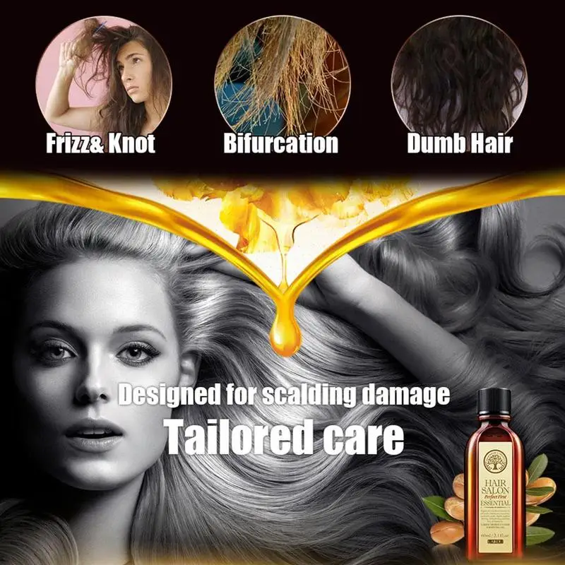 Многофункциональный Уход за волосами и кожей головы марокканское чистое