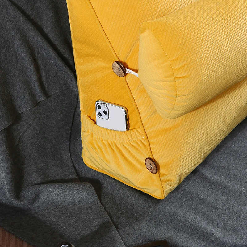 Стерео кровать диван треугольная Подушка для спины поясничная моющиеся хлопок