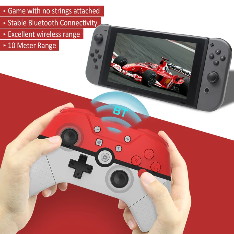 

Wireless Gamepad For Nintendo Switch Pro NS Pro Game joystick Controller For Switch PC with NFC 6-Axis Support Bluetooth