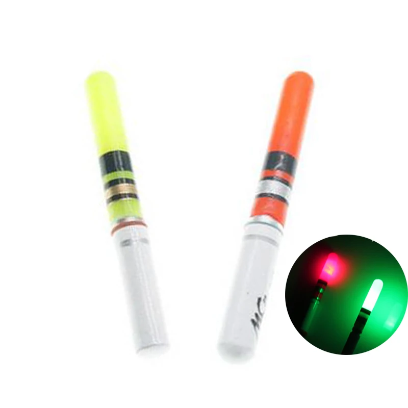 Fishing Float Light Stick Green / Red CR322 Battery Operated LED Luminous Float For Dark Water Night Fishing Accessory F06