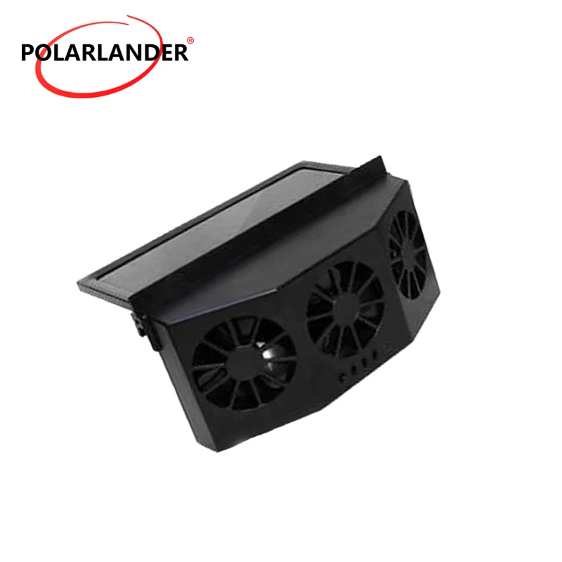 

Solar Energy Car Fan Air Purifier System Car Gills Cooler Air Vent Automatic Rechargeable Exhaust Fan 8W