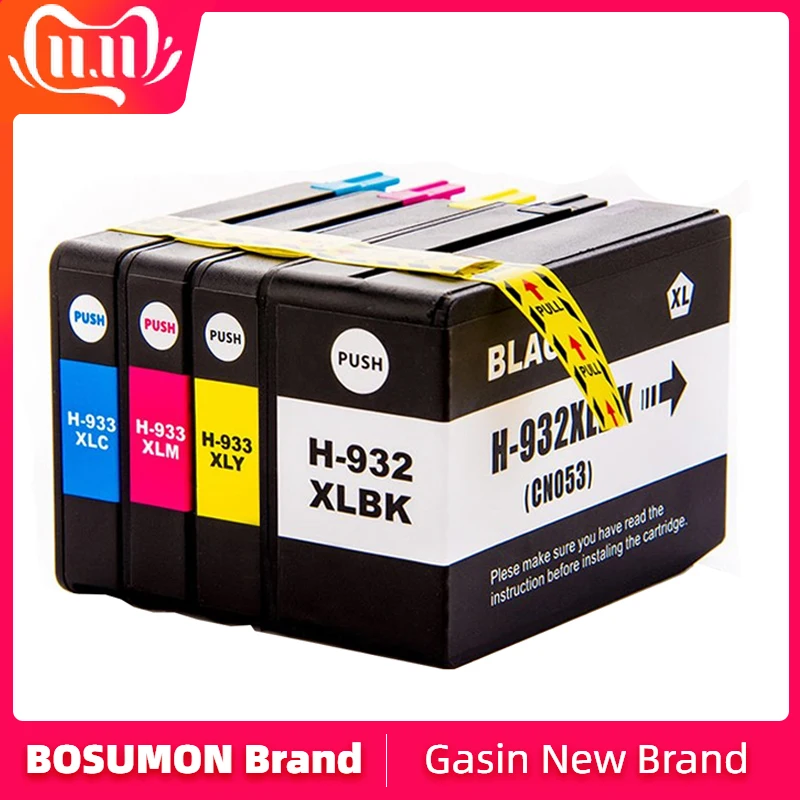1 комплект 932XL 933 для HP932 933XL сменный картридж HP Officejet 6100 6600 6700 7110 7610
