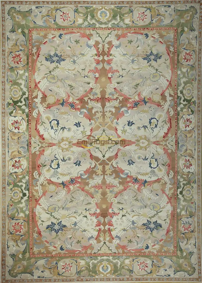 Beste Originele Single Export Turkse Handgemaakte Tapijten OUSHAK Ozarks Zuivere Wol Tapijt XD3-34 2.5X10gc158zieyg14