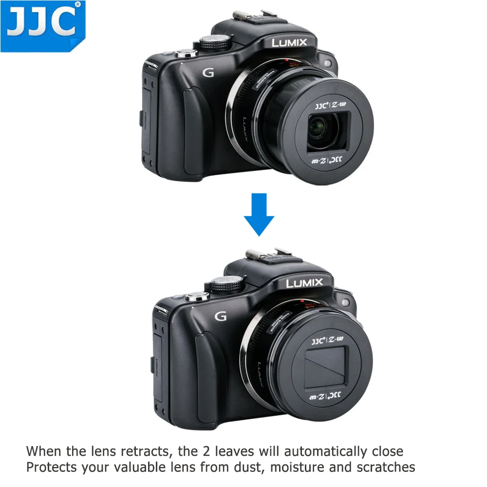 JJC Камера авто крышка объектива для Panasonic Lumix G X Vario PZ 14-42 мм объектив H-PS14042 объектив