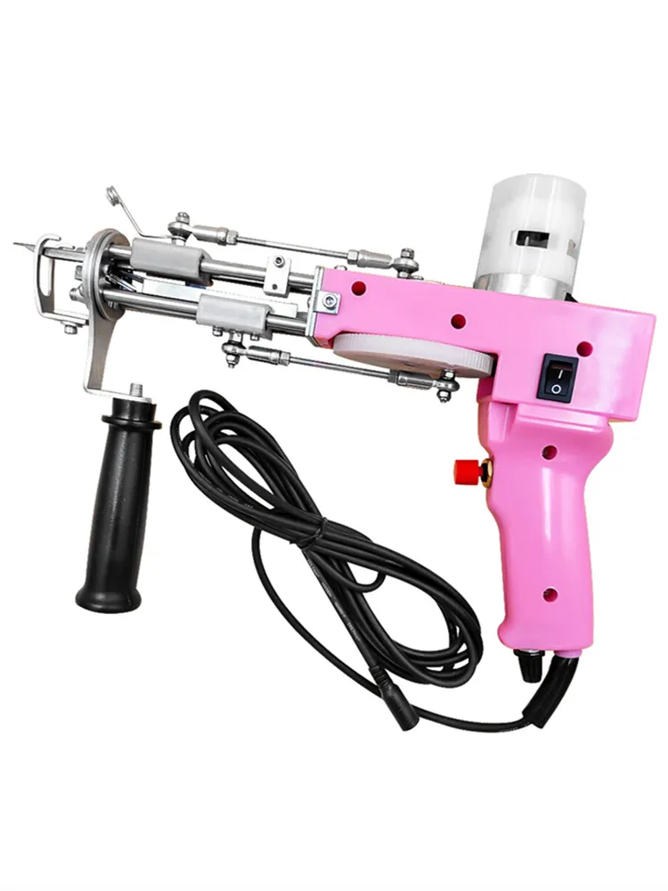 Tufting Gun 2 in 1 Cut Pile Loop Rug Machine Starter Kit Electric Carpet Weaving Flocking | Дом и сад