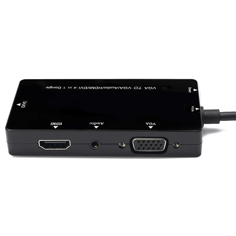 4 в 1 VGA HDMI DVI переходник аудио Выход конвертер для настольных ПК xk88| |