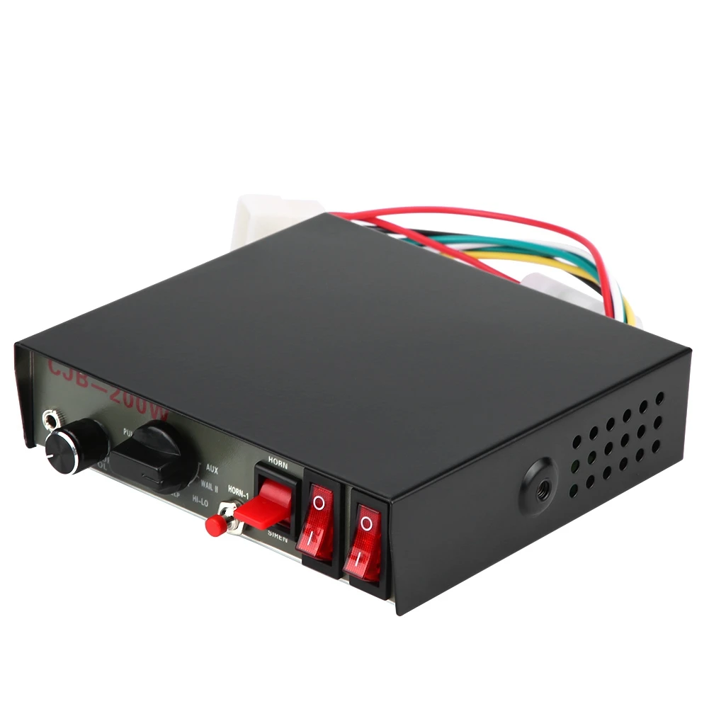 4 § 5 612V DC 200W 8 звуковая Громкая Автомобильная сигнализация Полицейская пожарная