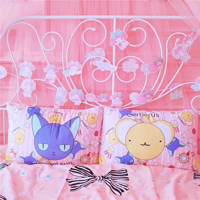 40x60 см Cardcaptor Sakura Girl Мягкий Чехол на подушку для дома спальни наволочки с рисунком