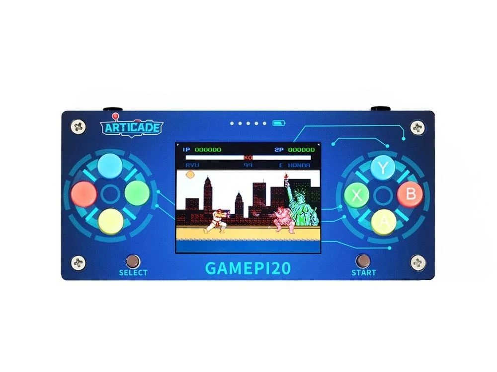 GamePi20 аксессуары дополнения для Raspberry Pi Zero/Zero W/Zero WH чтобы построить 2 0 дюймов IPS