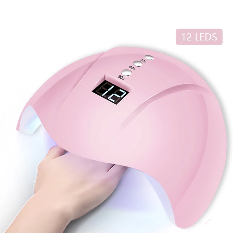 Инструмент для дизайна ногтей 24 Вт УФ светодиодная лампа сушки всех типов гель USB