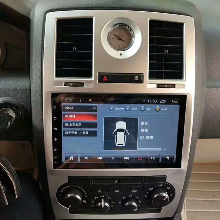 Автомобильный Радио Android мультимедийный плеер для Chrysler 300C автомобильный