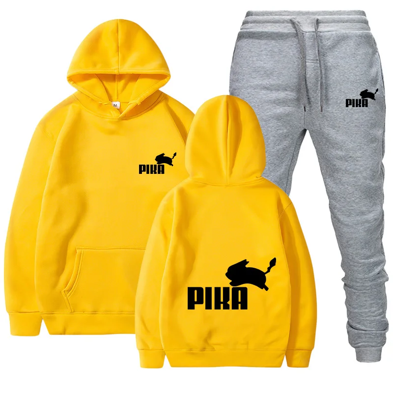 Новая модная брендовая толстовка спортивный костюм с принтом теплые мужские