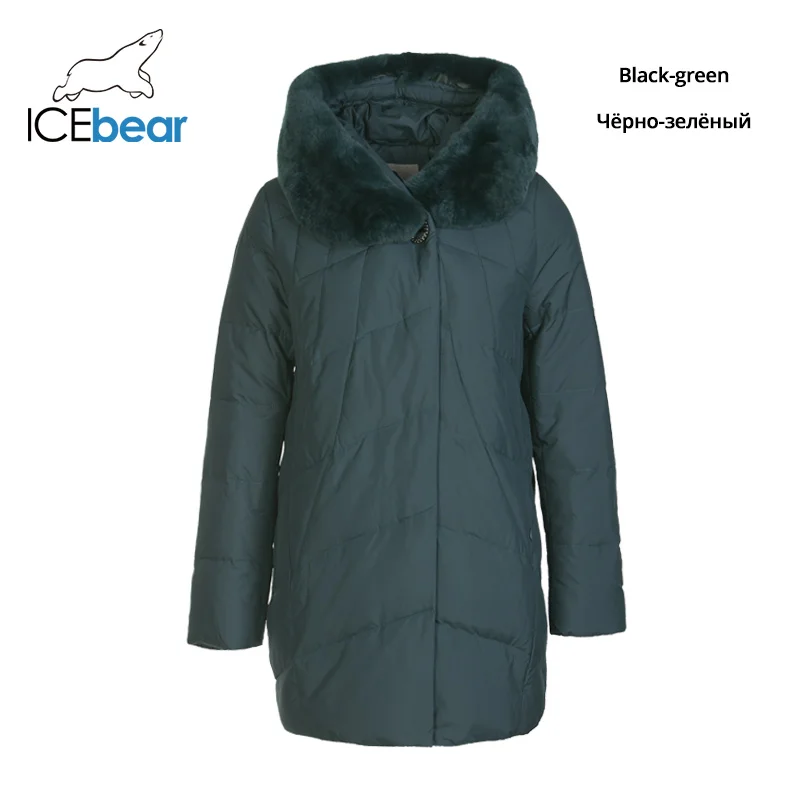 ICEbear Новинка зимнее женское пуховое пальто модные теплые женские парки Брендовая женская одежда D4YY83020Y - Цвет: 8120