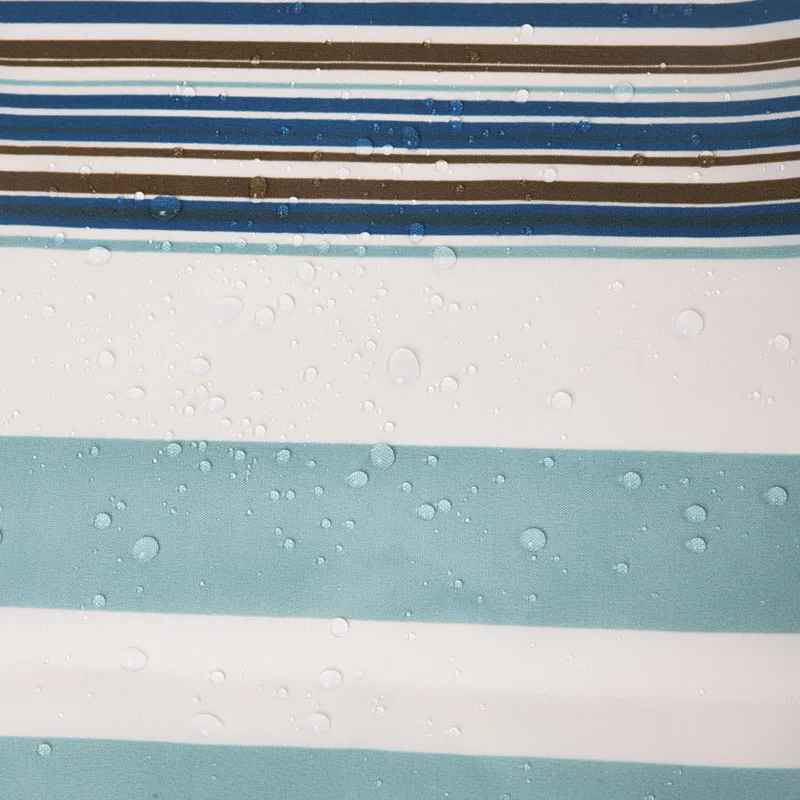 2021 красивая одежда в зеленую полоску для душа Шторы полиэстер устойчивая к