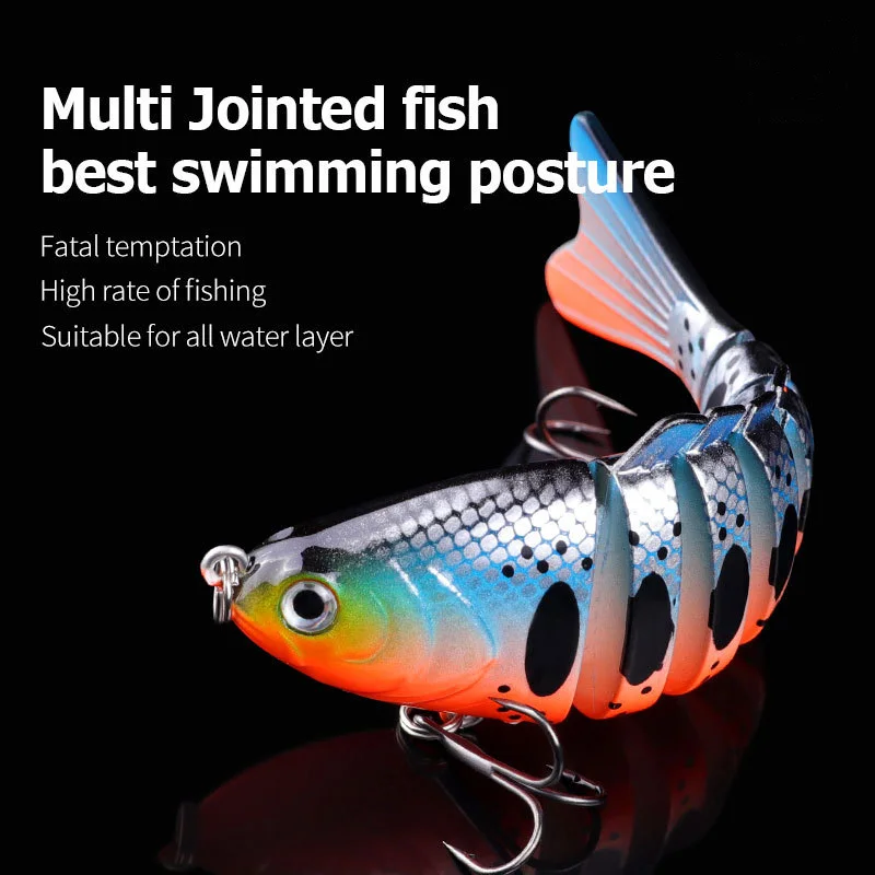 Мягкая приманка воблер рыбалка Luya сучковатые рыбы 100 мм/16g жесткая искусственная