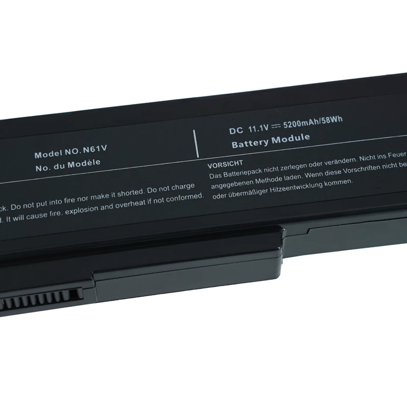Оригинальная высококапацитивная батарея для ноутбука 6 ячеек A32-N61 для ASUS N61 N61J N61D N61V N61VG N61JA N61JV M50s N43S N43JF N43JQ N53 53S
