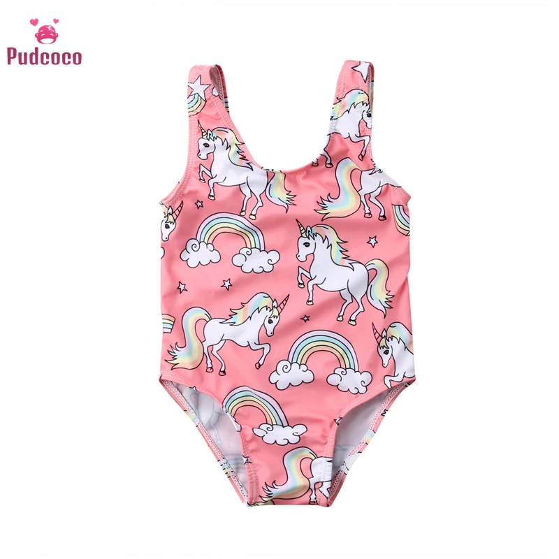 Купальный костюм Pudcoco для новорожденных купальный маленьких девочек бикини с
