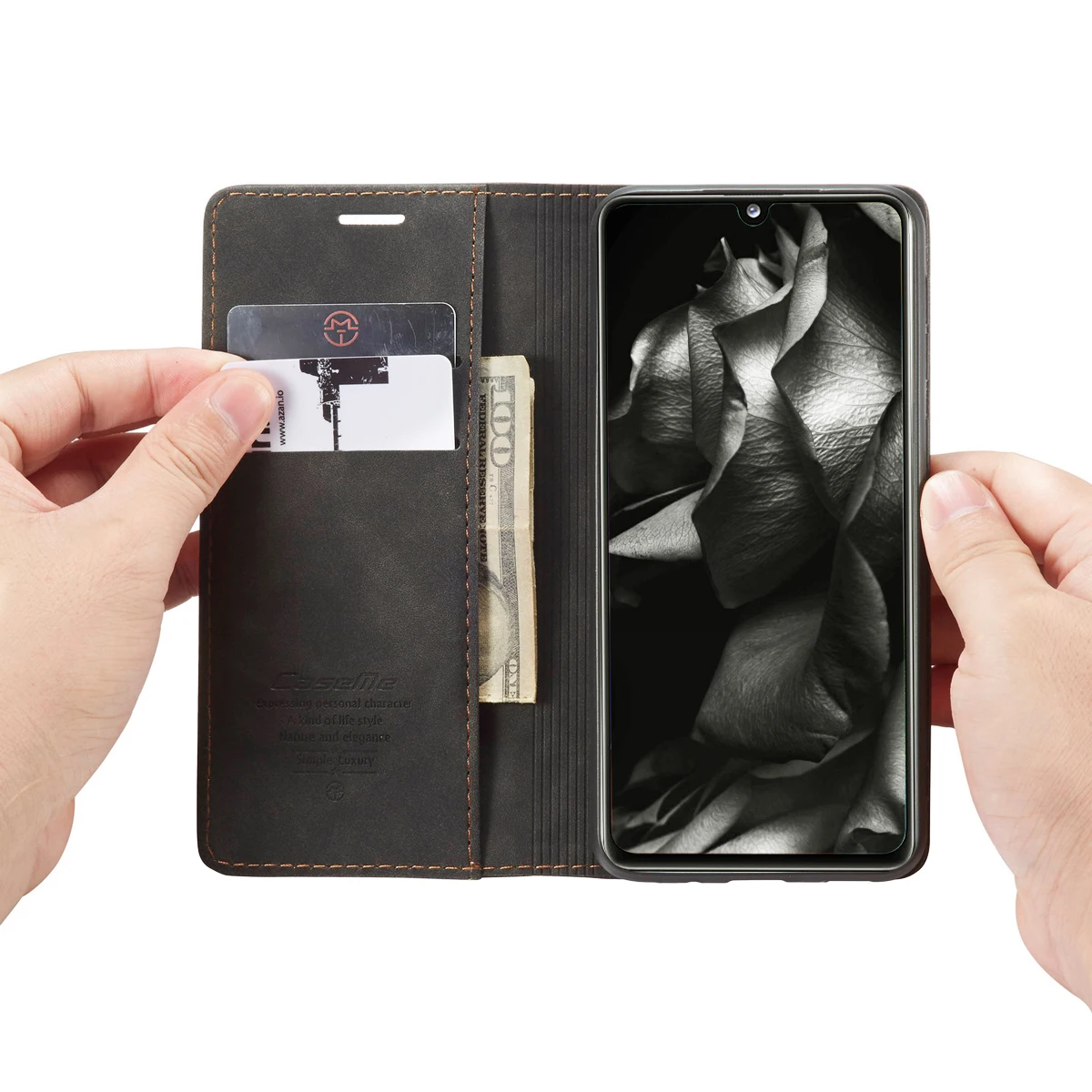 Винтажный чехол для телефона Samsung Galaxy A50 A30 A20 A40 A70 A80 с магнитной застежкой кожаный