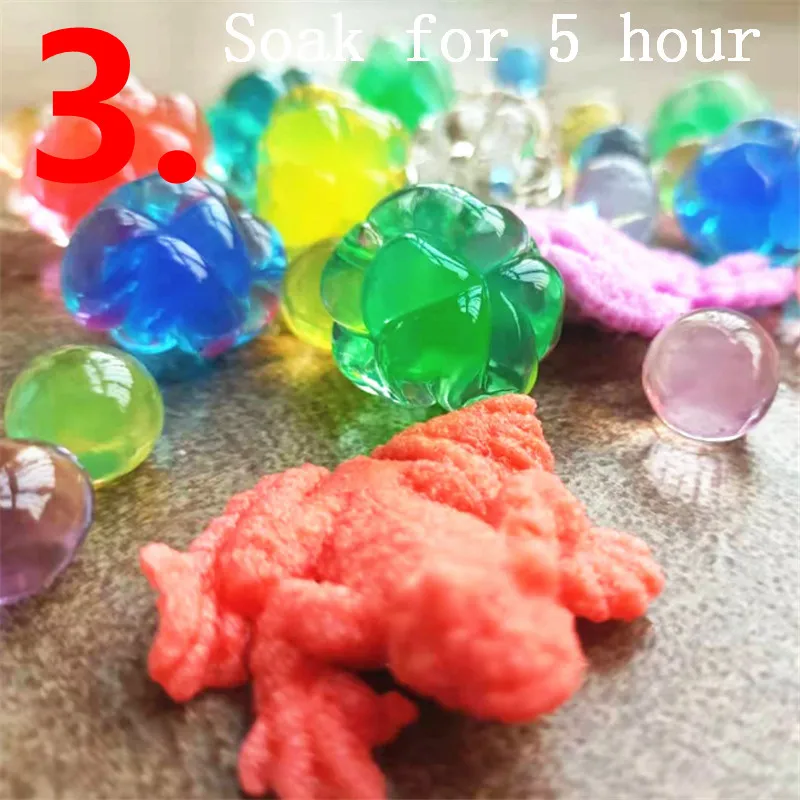 1600 шт. Кристальные грунтовые шарики для растений цветы муд вода бисер для растений жемчужины вазы гель шарики домашнее украшение растут в воде.