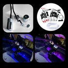 Светильник ная неоновая подсветка для салона автомобиля, управление музыкой через приложение Bluetooth