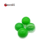 70pcslot diameter 32mm green transparent empty plastic pp small toy capsules surprise ball round container for vending machine